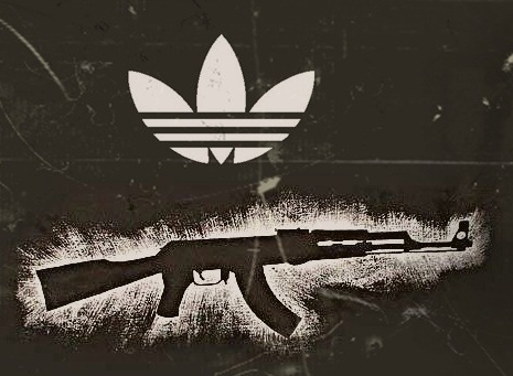 Спрайт Adidas + AK 47