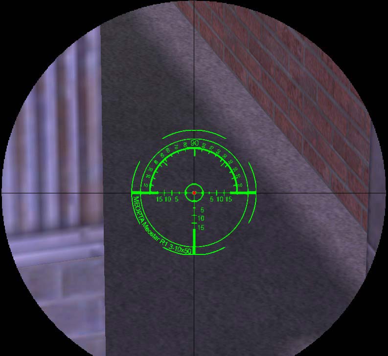 Professional sniper scope