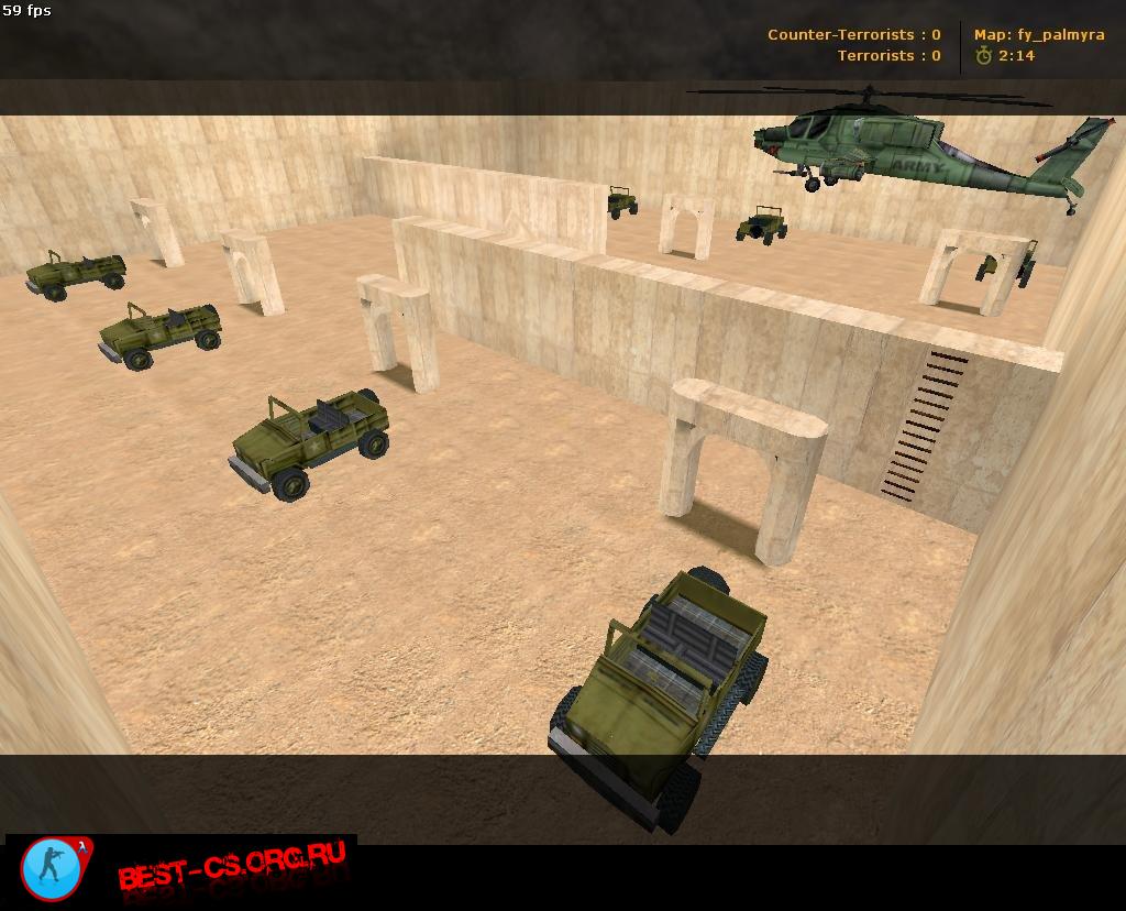 карта fy_palmyra для кс