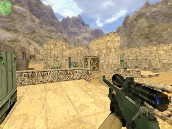 карта awp_dust для cs 1.6