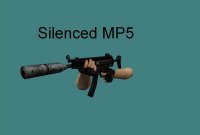 Модель оружия Silenced Mp5 для cs 1.6