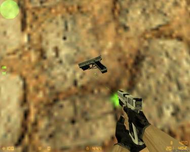 Glock 18 with Laser
